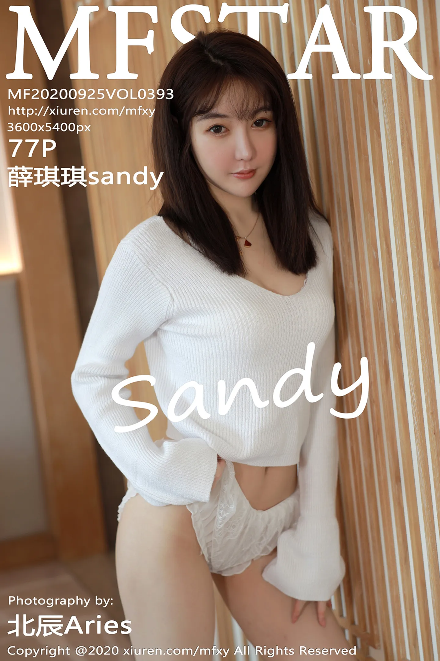 [MFStar模范学院]Vol.393_嫩模薛琪琪sandy四川旅拍私房性感白色蕾丝内衣完美诱惑写真77P-秀人网 - XiuRen.Xyz
